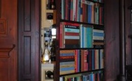 Hidden Bar Bookcase