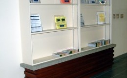 Welland Wellness Centre Corridor Display Case