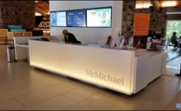 McMichael Art Gallery Reception Desk