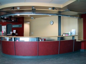 Circular Reception Desk