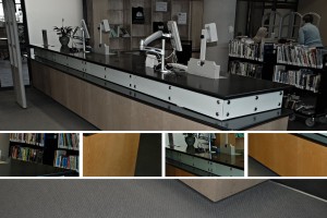 Aurora Public Library Reception Desk