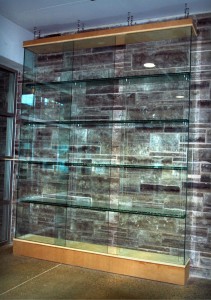 Orillia Sports Complex Glass Display Unit